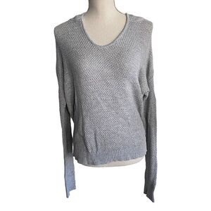 Women's Gap Knit Hooded Sweater Size L